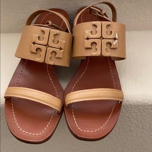 Tory Burch sandals.